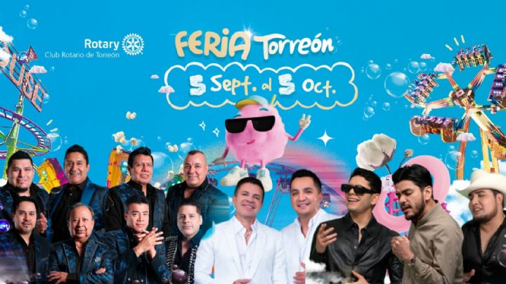 Feria de Torreón 2025: Cartelera completa de artistas que darán concierto y precio de los boletos