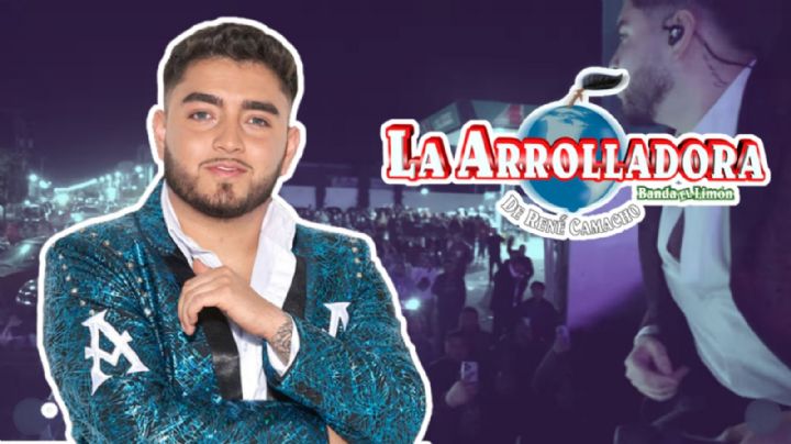 Vocalista de La Arrolladora Banda el Limón salta barda y sorprende a fans en pleno show | VIDEO