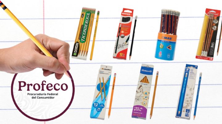 Estos son los mejores lápices para el regreso a clases, según estudio de Profeco