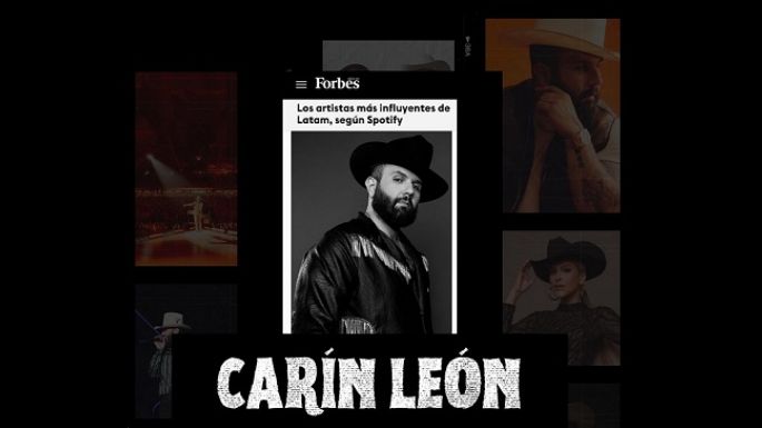 Carin León, uno de los artistas más influyentes en Latinoamérica