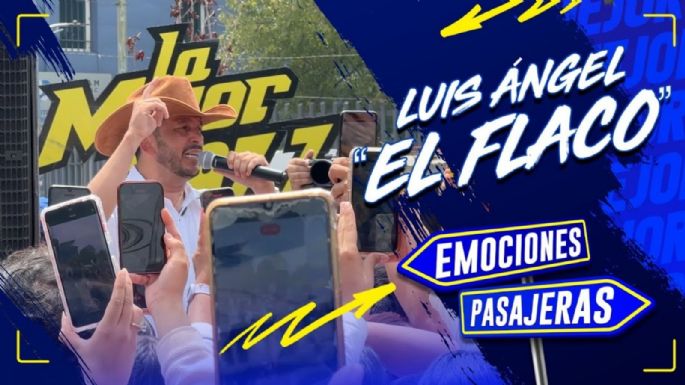 ¿Adiós música? Luis Ángel “El Flaco” reaparece como chofer de microbús en la CDMX