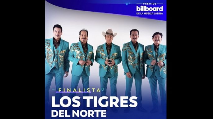 Los Tigres del Norte nominados a Premios Billboard de la Música Latina