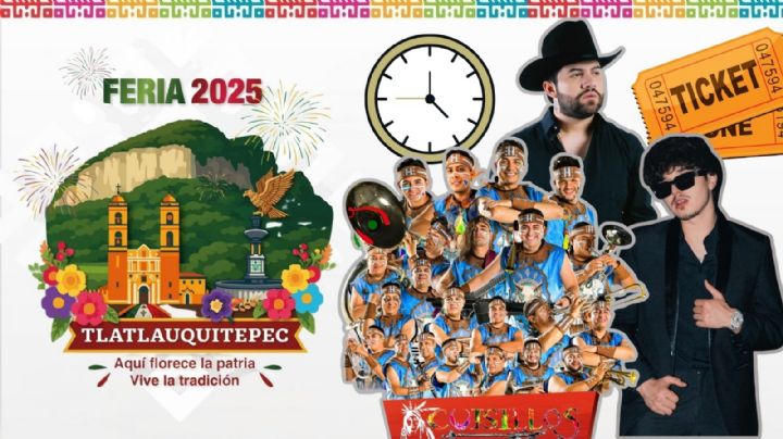 Feria Tlatlauquitepec 2025: Cartelera completa de artistas que se presentarán HOY 13 de septiembre; venta de boletos