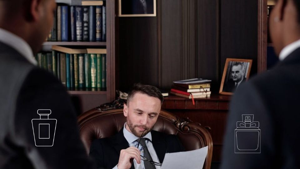 La elección de un perfume no solo marca territorio en reuniones, sino que también construye una identidad en la memoria de colegas y clientes