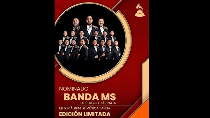 Banda MS nominada al Latin Grammy y estrenó tema con Fuerza Regida