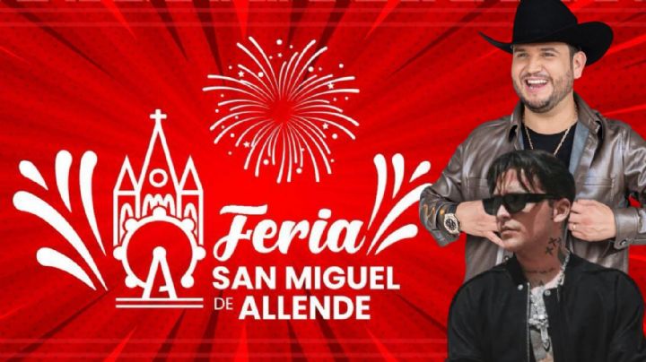 Feria San Miguel de Allende 2025: Cartel de artistas que darán concierto del 20 de sep al 5 de oct