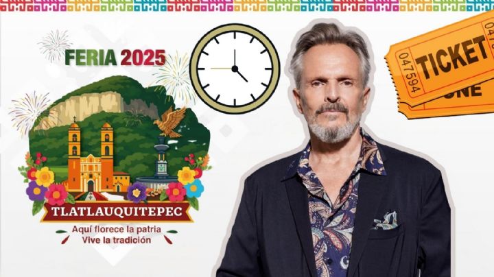 Feria Tlatlauquitepec 2025: ¿A qué hora empieza el concierto de Miguel Bosé HOY 20 de septiembre en Puebla?