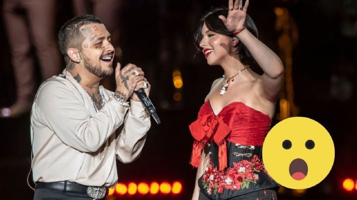 Ángela Aguilar sorprende al subir a cantar en concierto de Christian Nodal en Colombia (VIDEO)