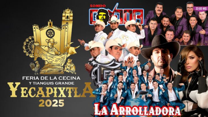 Feria de la Cecina Yecapixtla 2025: Cartelera completa de artistas que darán concierto en Morelos; fechas y venta de boletos