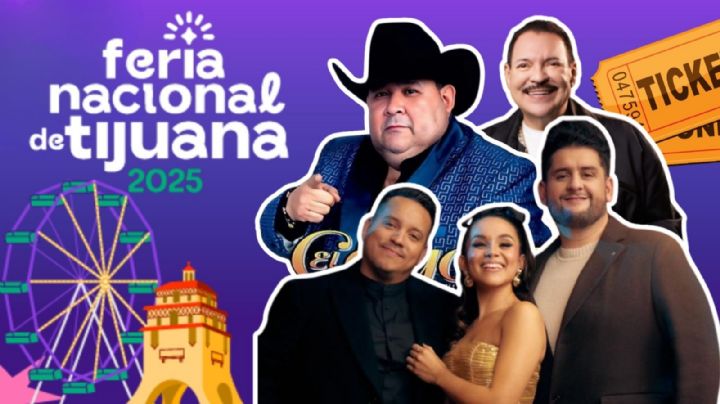 Feria Nacional de Tijuana 2025: ¿Qué artistas se presentarán HOY 6 de septiembre en el Teatro del Pueblo y en el Palenque?