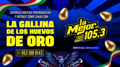 ¡En septiembre gana con la gallina de los huevos de oro!