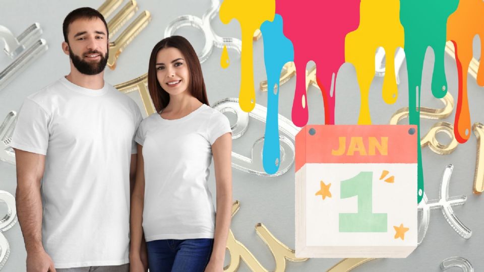 Colores de la suerte del 1 de enero para cada signo zodiacal