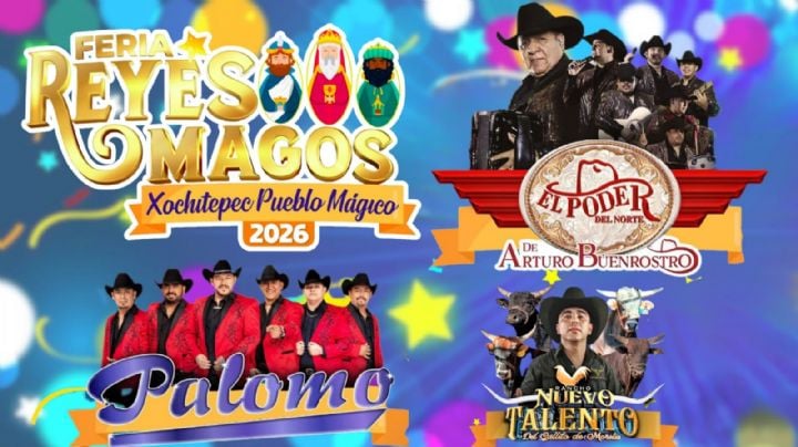 Feria de Reyes Xochitepec 2026: Cartelera de artistas que se presentarán HOY 10 de enero en Morelos; ubicación y precios