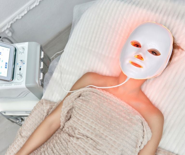 Máscara LED facial