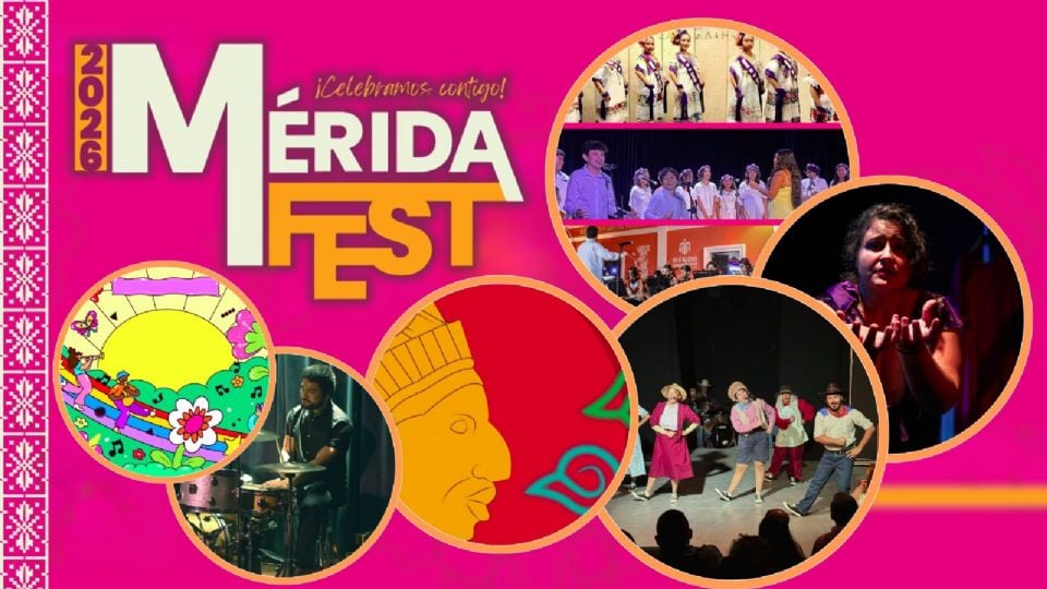 Actividades del 11 de enero en el Mérida Fest 2026.