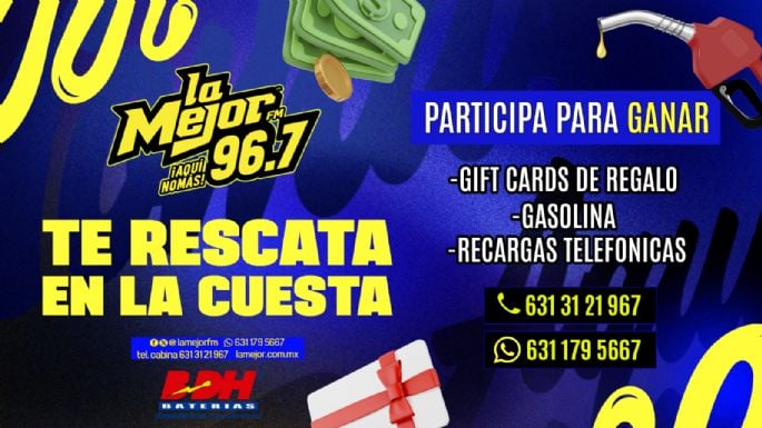 LA MEJOR TE RESCATA LA CUESTA