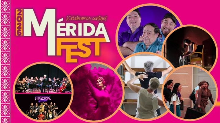 Mérida Fest 2026: Programa completo de artistas y actividades de HOY 15 de enero en Yucatán