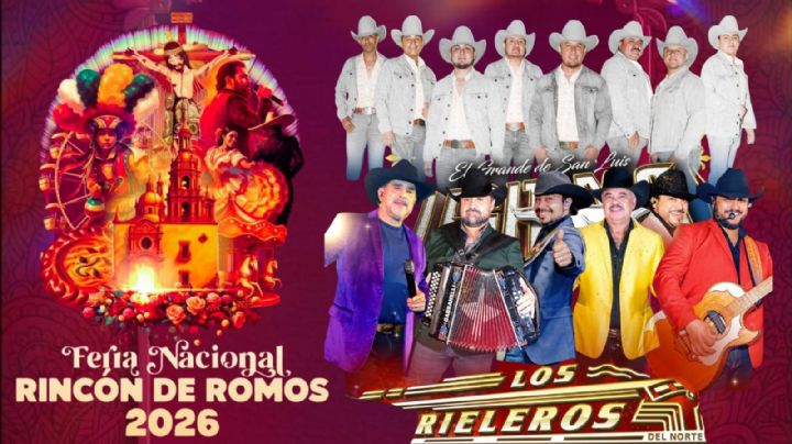 Feria Nacional Rincón de Romos 2026: Cartelera de artistas que darán concierto HOY 16 de enero en Aguascalientes
