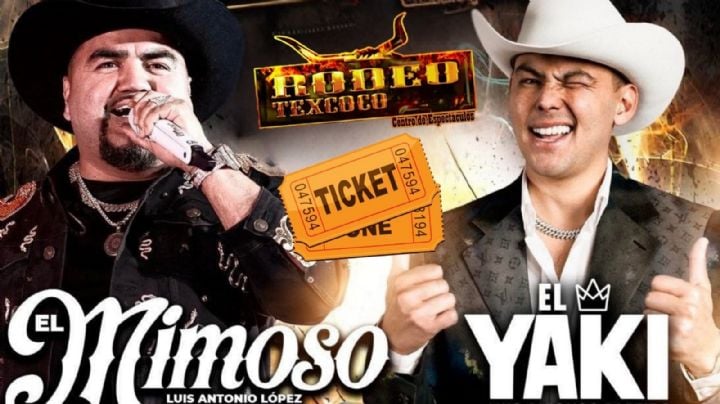 El Mimoso y El Yaki en Rodeo Texcoco 2026: Fecha, horario y precio de los boletos por zona