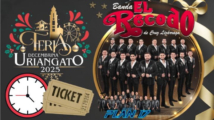 Feria Decembrina Uriangato 2025-2026: ¿A qué hora empieza el concierto de Banda El Recodo HOY 2 de enero? Precio de los boletos