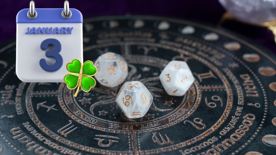 Horóscopo de HOY 3 de enero Estos son los números de la suerte para cada signo, según Walter Mercado