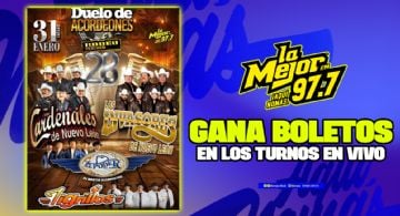 Gana Boletos para Duelo de Acordeones en Rodeo Texcoco