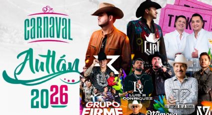 Carnaval Autlán 2026: Fechas, cartelera completa de artistas y precios de los boletos