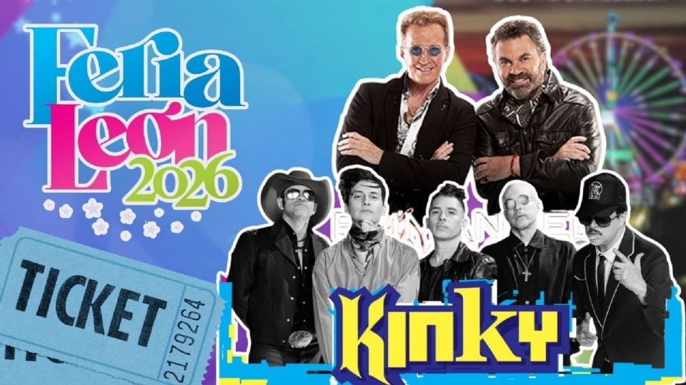 Artistas que se presentarán HOY en la Feria Estatal León 2026.