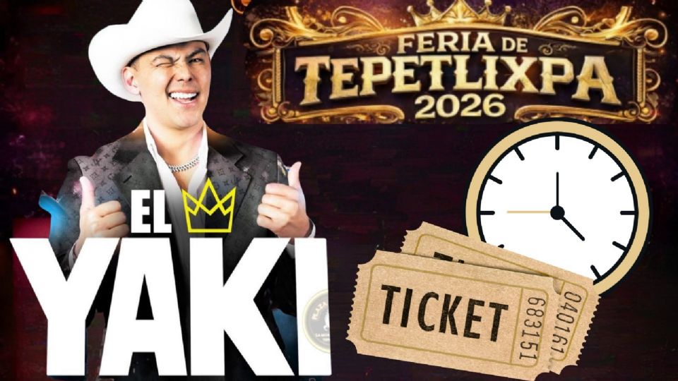 El Yaki se presentará HOY en la Feria Tepetlixpa 2026.