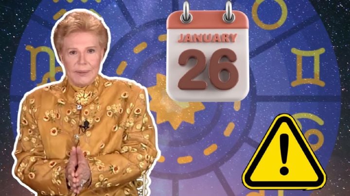 Horóscopo HOY 26 de enero: La advertencia URGENTE de Walter Mercado para cada signo