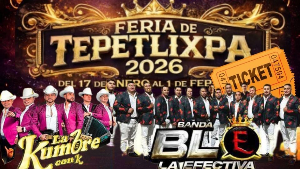 Artistas que se presentarán HOY en la Feria Tepetlixpa 2026