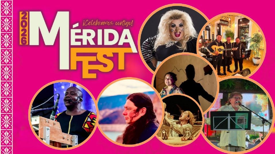 Actividades del 9 de enero en el Mérida Fest 2026