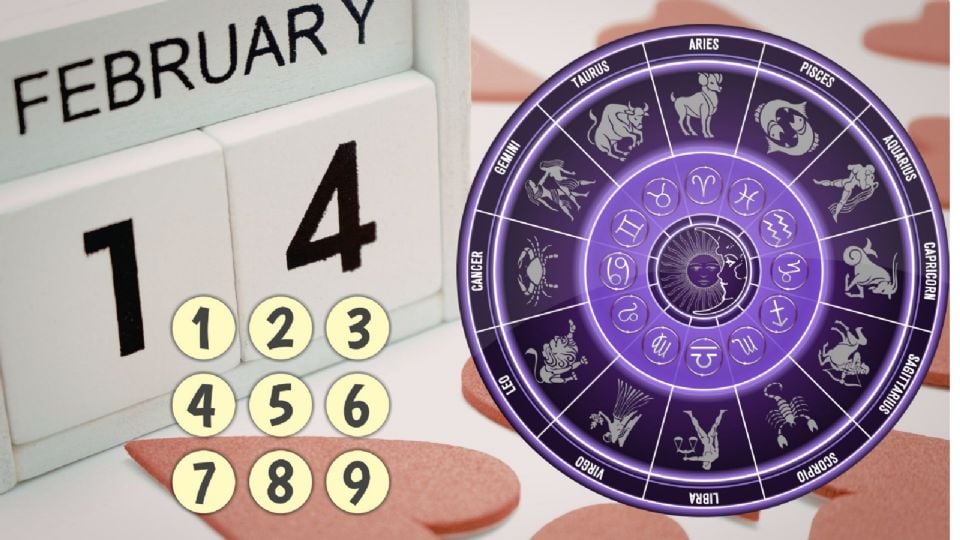 Números de la suerte del 14 de febrero para cada signo zodiacal.