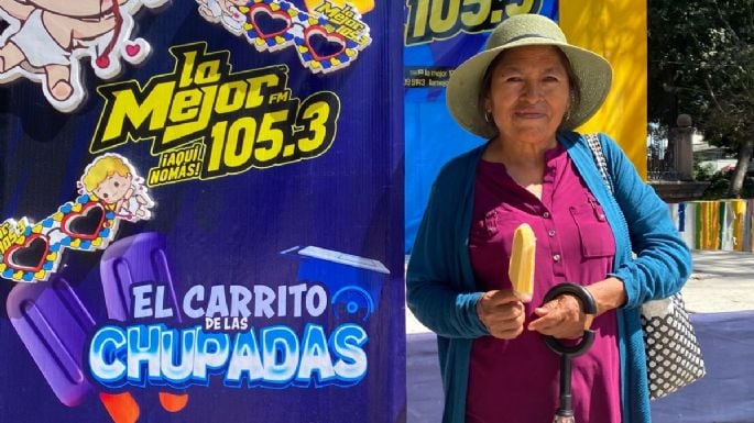 ¡PORQUE CON UNA CHUPADITA SE TE BAJA EL CALOR!