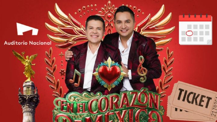 Jorge Medina y Josi Cuen anuncian conciertos en el Auditorio Nacional 2026: Fechas y venta de boletos para “Juntos” en CDMX