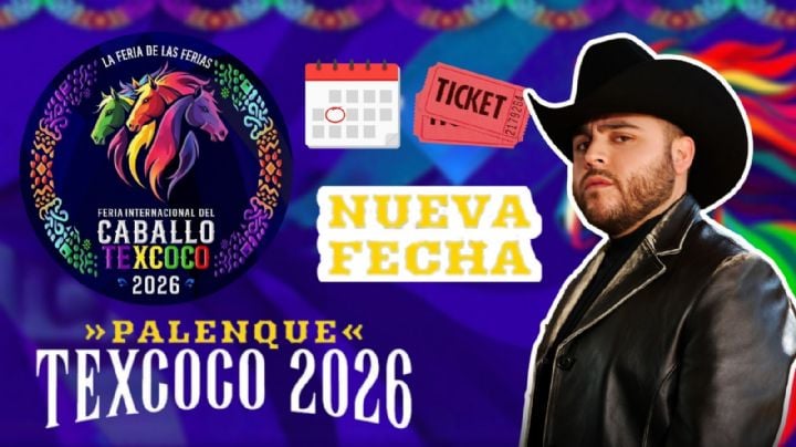 Gerardo Ortiz abre NUEVA FECHA en el Palenque Texcoco 2026: ¿Cuándo y cuánto cuestan los boletos?