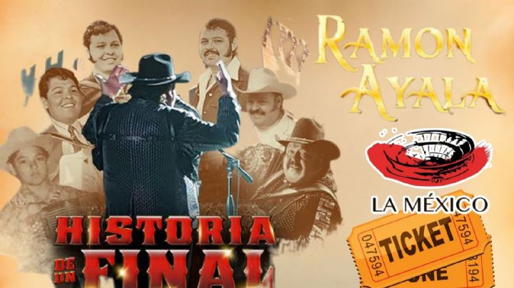 Ramón Ayala en la Plaza de Toros México 2026: Lista completa de zonas y precios de los boletos para su concierto en CDMX