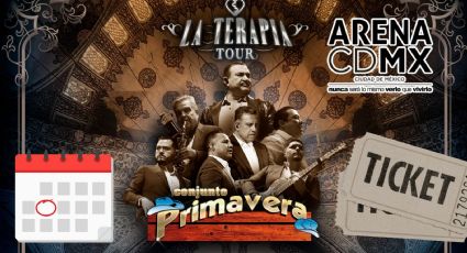 Conjunto Primavera en la Arena CDMX 2026: Precios de los boletos por zona para “La Terapia Tour”; artistas invitados