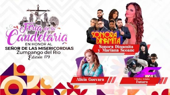 Feria de la Candelaria Zumpango del Río 2026: ¿Qué artistas darán concierto GRATIS HOY 5 de febrero?