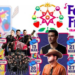 Feria de las Fresas Irapuato 2026: Cartelera completa de artistas que darán concierto en el Teatro del Pueblo y en el Palenque