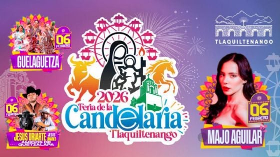 Feria de la Candelaria Tlaquiltenango 2026: Cartel de artistas y programa de actividades HOY 6 de fe
