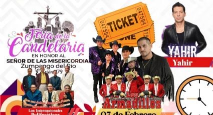 Feria de la Candelaria Zumpango del Río 2026: Cartelera de artistas que darán concierto HOY 7 de febrero en Guerrero; precio de los boletos