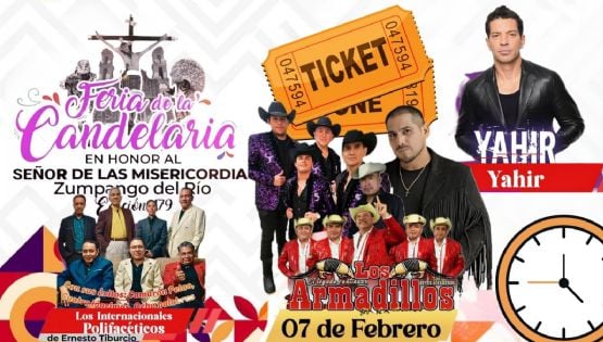 Feria de la Candelaria Zumpango del Río 2026: Cartelera de artistas que darán concierto HOY 7 de febrero en Guerrero; precio de los boletos