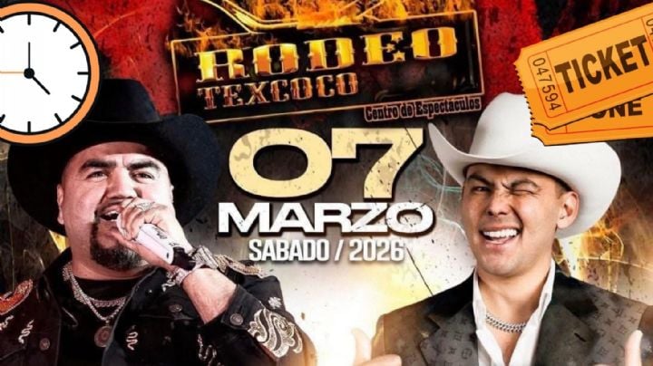El Mimoso y El Yaki en el Rodeo Texcoco 2026: ¿A qué hora empieza el concierto HOY 7 de febrero y cuánto cuestan los boletos?