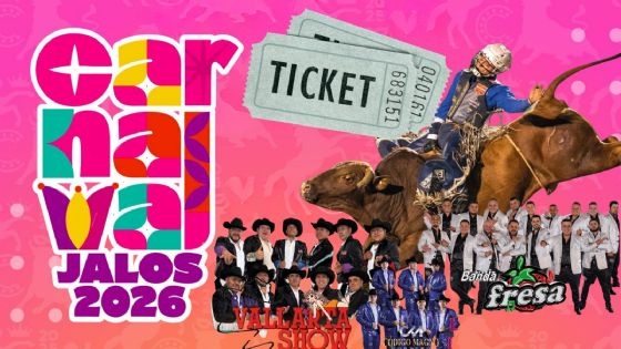 Carnaval Jalostotitlán 2026: Cartelera de artistas que se presentarán HOY 8 de febrero en Jalisco