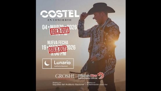 Costel logra doble sold out en el Lunario