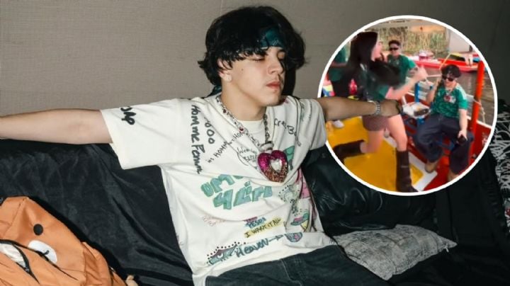 VIDEO | Descuido de famosa influencer termina aventando celular de Xavi en Xochimilco