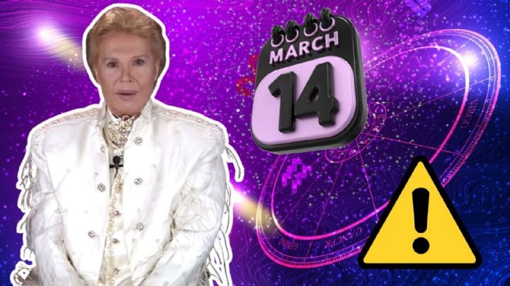 Horóscopo HOY 14 de marzo: La advertencia URGENTE de Walter Mercado para cada signo