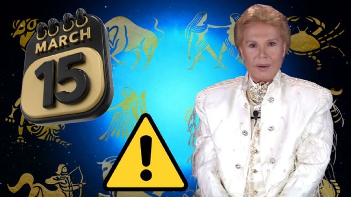Horóscopo HOY 15 de marzo: La advertencia URGENTE de Walter Mercado para cada signo