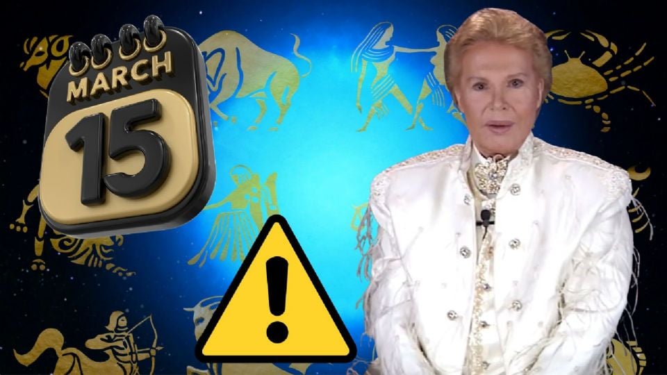 Advertencia urgente del 15 de marzo para cada signo zodiacal.